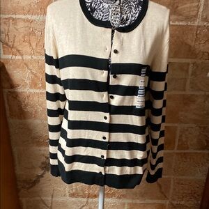 Chic Striped Cardigan, new